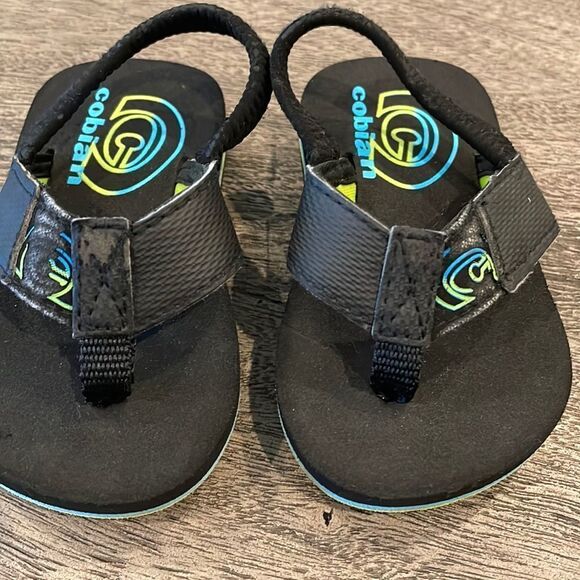Cobian baby sandals size 5 black - Picture 1 of 6